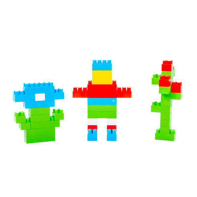 Конструктор в контейнере Строитель 174 элемента Полесье 50557 1